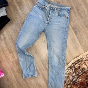 Levi's 501 blue denim jeans 30 x 32 women’s